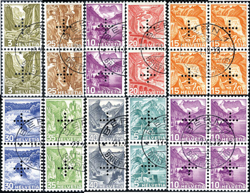 [7430.19.11] 1935-1937, Landschaftsbilder in Stichtiefdruck