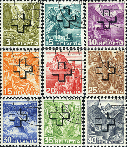 [7430.28.05] 1938, Landschaftsbilder in Stichtiefdruck