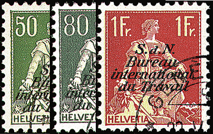 [7450.8.02] 1935-1944, Helvetia mit Schwert