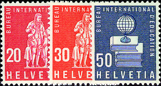 [7470.46.01] 1960, Symbolische Darstellung und Pestalozzi-Denkmal