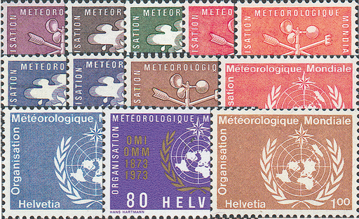 [7510.1.05] 1956-1973, Symbolische Darstellungen u. Ergänzungswerte