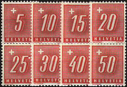 [7564.54.07] 1938, Ziffer und Kreuz