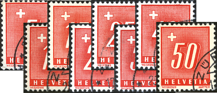 1938, Ziffer und Kreuz | Marken-Müller AG