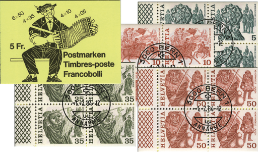 [7593.78.07] 1984, Volksbräuche, gelb, Ersttagstempel