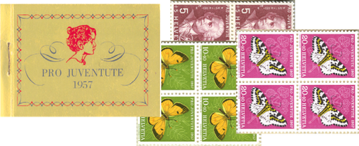 [7596.6.01] 1957, Kinderkopf-gold