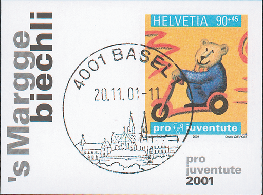 [7596.50.04] 2001, "Marggebiechli" (Sektion Basel)