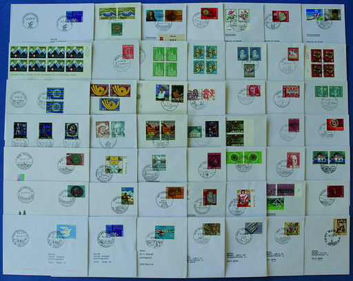 [7599.1945.01] Werbedatum- und Sonderstempel-Kollektion