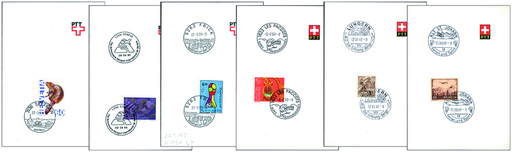 [7599.1949.01] Spezialkollektion mit über  50 PTT-Heftli