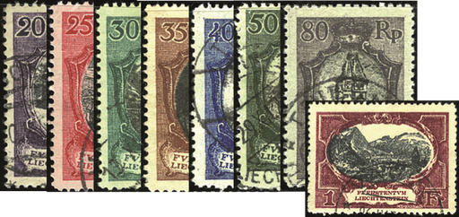 [7820.53.01] 1921, Landschaften und Fürstenbilder