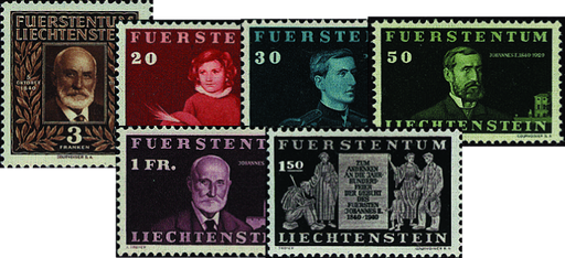 [7820.151.01] 1940, 100. Geburtstag des Fürsten Johann II.