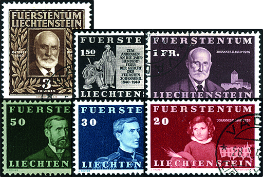 [7820.151.02] 1940, 100. Geburtstag des Fürsten Johann II.