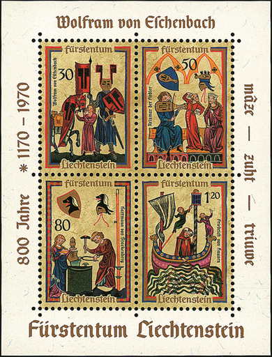 [7820.466.01] 1970, 800. Geburtstag von Wolfram von Eschenbach
