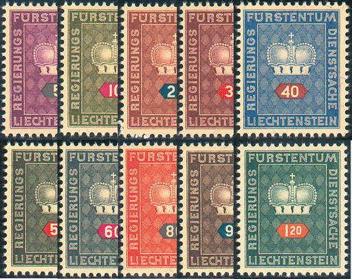 [7845.36.03] 1950, Fürstenkrone