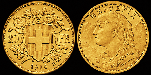 [7873.1910.01] 1910, 20 Fr. Gold-Vreneli