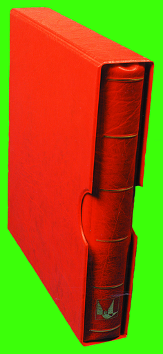 [7901.100.01] Müller-Binder mit Schutzkassette rot