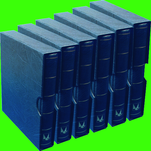 [7901.250.01] Müller-Binder blau, Orginalkarton (6 Stk.)