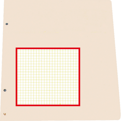 [7902.100.01] Blancoblätter leicht gelblich mit Netzunterdruck