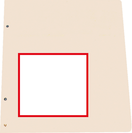 [7902.200.01] Blancoblätter weiss ohne Druck