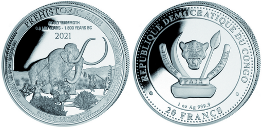 [7986.2021.24] 2021, Wollmammut, Kongo