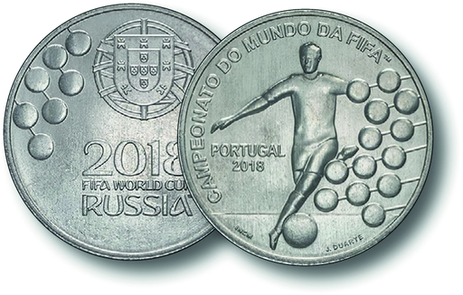 [7993.2018.08] 2,50 Euro "Fussball WM in Russland", Portugal