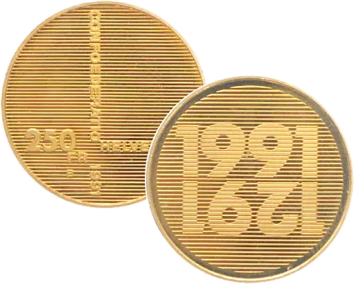 [7997.1991.01] 1991, 250 Fr. Gedenkmünze "700 Jahre Eidgenossenschaft", 1. Auflage