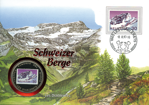 [9959.1997.05] 1997, Schweizer Berge "Les Diablerets"
