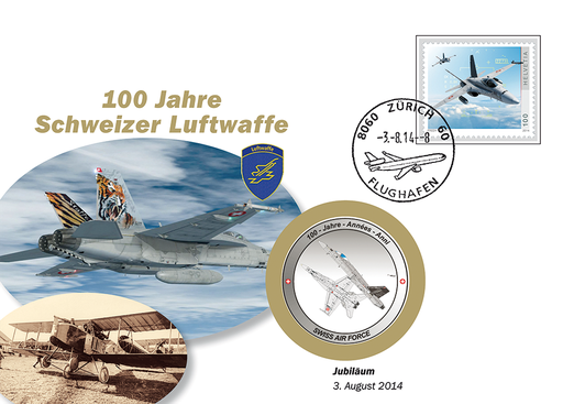 [9959.2014.03] 2014, "100 Jahre Schweizer Luftwaffe"