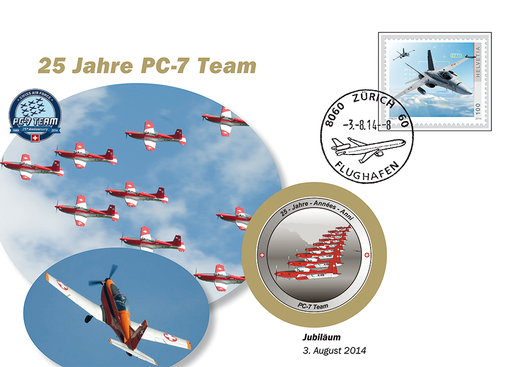 [9959.2014.20] 2014, 25 Jahre PC-7 Team