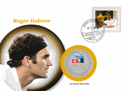 [9959.2018.01] 2018, Roger Federer - 20er Grand-Slam-Titel
