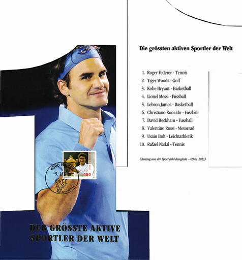 [9974.2013.01] Roger Federer - Grösster aktive Sportler der Welt