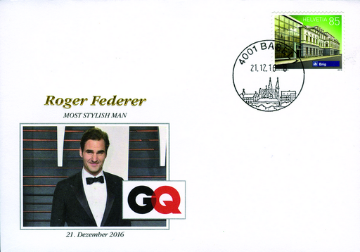 [9974.2016.08] Roger Federer - wurde zum Most Stylish Man gekürt