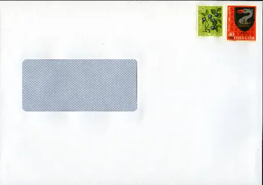 [9998.100.03] Frankatur à Fr. 1.00 inkl. Couverts C5 mit Fenster links, 500 Stk.