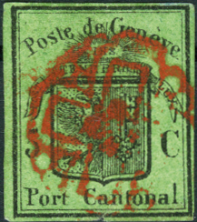 [7018.7.26] 1848, Grosser Adler, dunkelgrün