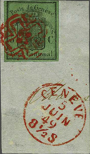 [7018.7.22] 1848, Grosser Adler, dunkelgrün