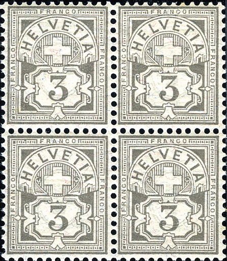 [7260.59.16] 3 Rp. reingrau statt grau