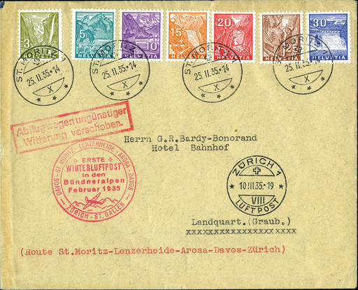 [7300.194.12] 1934, Landschaftsbilder (Buchdruck)