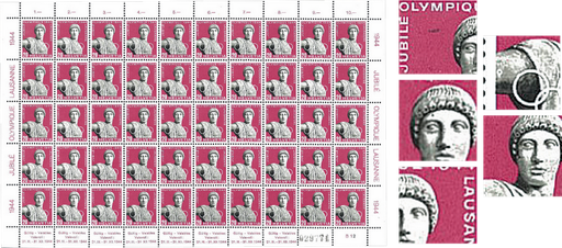 [7300.260.13] 20 Rp. Apollo, rosa-grauschwarz,