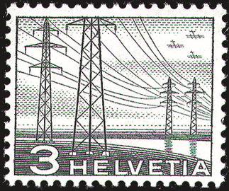 [7300.297.03] 3 Rp. Hochspannungsleitung