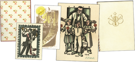 [7300.77.01] 1949, 100 Jahre Eidgenössische Post