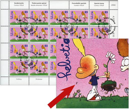 [7300.1112.02] 85 Rp. Frühling, "Bienchen über Blümchen"
