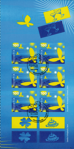 [7300.1167.04] 100 Rp. Schmetterlinge