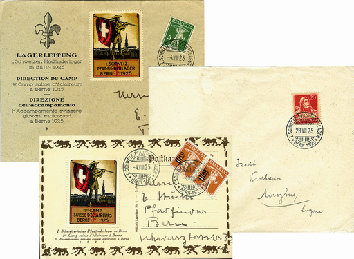 [7300.1925.03] 1925, 1. Schweizerisches Pfadfinderlager in Bern