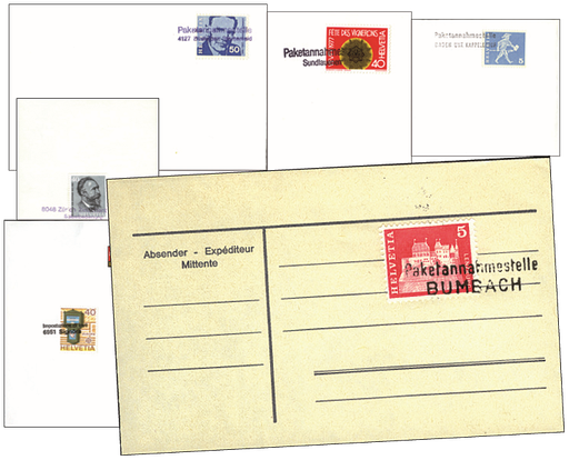 [7300.1960.02] 1960-1985, Stabstempel-Spezial-Kollektion
