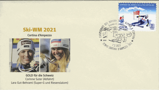 [7309.2021.01] Ski WM 2021 - Alle Schweizer Goldmedaillen-Gewinner