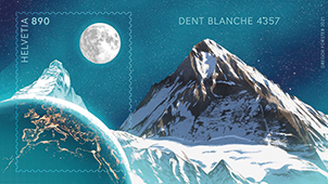 [7321.1.02] Crypto Stamp "Dent Blanche"