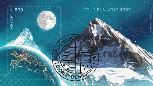 [7321.1.15] Crypto Stamp "Dent Blanche"