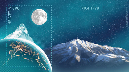 [7321.1.07] Crypto Stamp &quot;Rigi&quot;