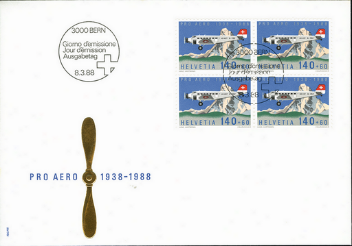 [7371.49.02] 140 + 60 Rp. JU52 und Matterhorn