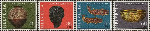 [7400.158.01] 1973, Archäologische Fundgegenstände