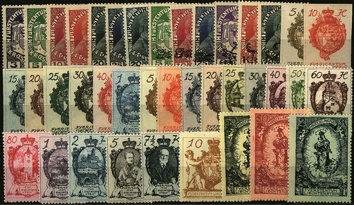 [7820.4.03] 1917-1920, Klassiker-Komplett-Kollektion